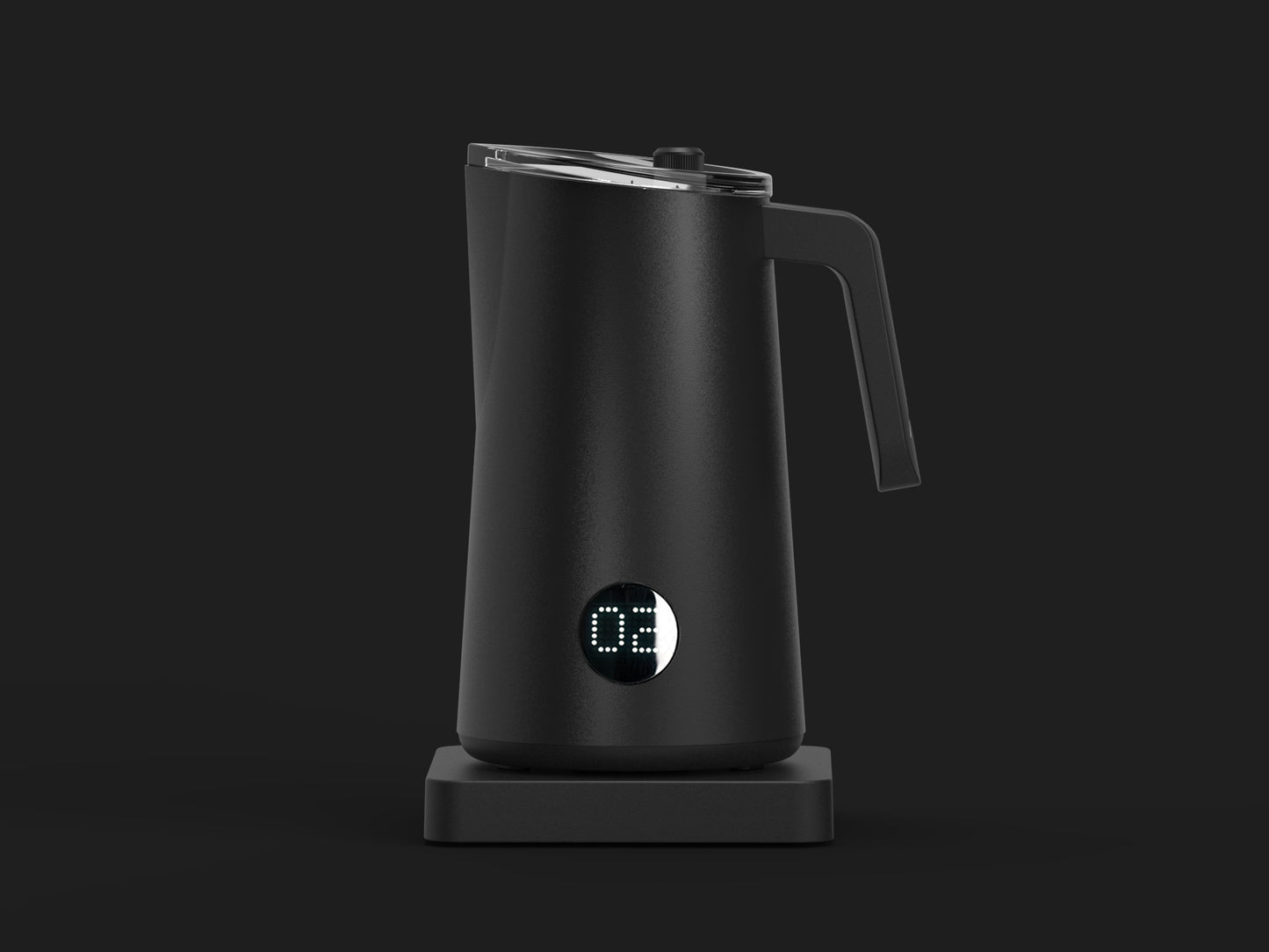 NanoFoamer PRO Gen2 melkeskummer – mørk bakgrunn