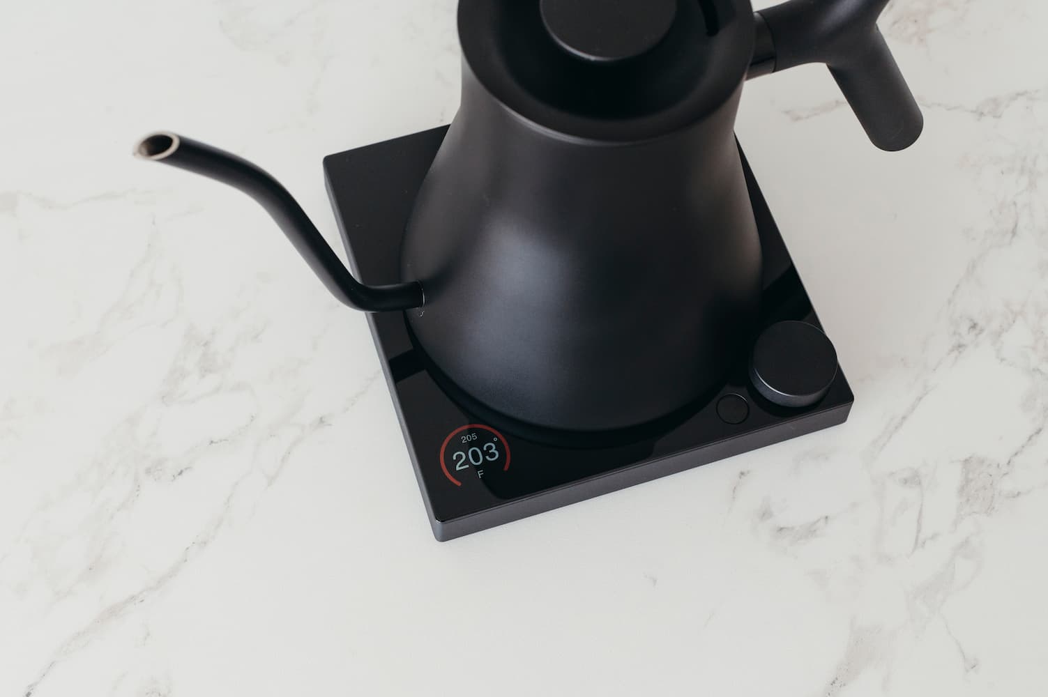 Fellow Stagg EKG PRO – ovenfra-bilde av tuten